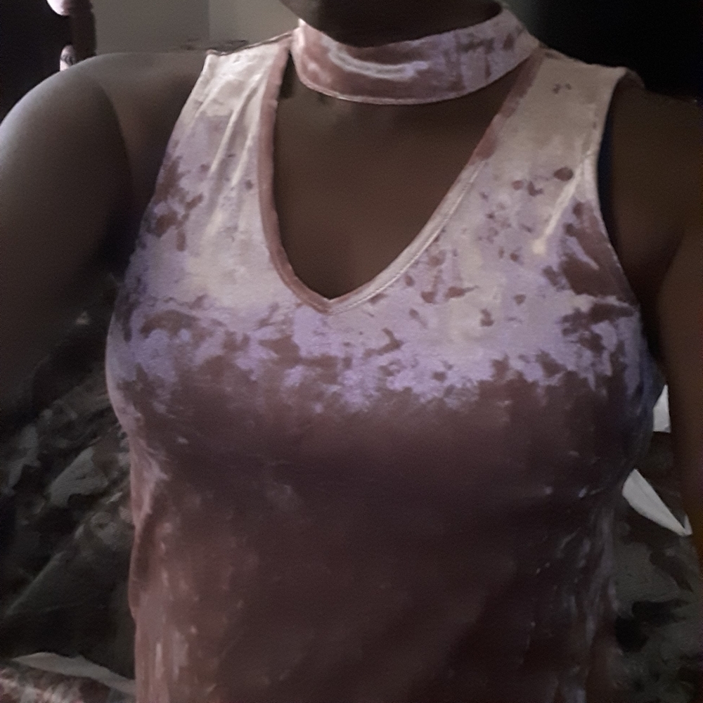 Velvet top